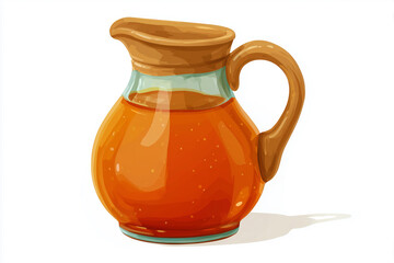 Seasonal Cider Jug Clipart for Refreshing Autumn Drinks and Gathering Designs