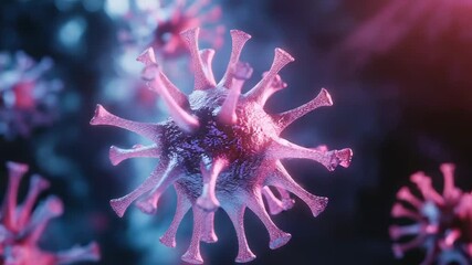Coronavirus disease cells spreading, pandemic global health concept - Powered by Adobe