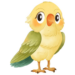 watercolor clipart collection features a variety of exotic and safari birds