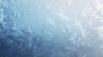 Obraz premium Cold abstract winter background with icy textured surface and soft light