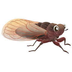 Insects Watercolor Clipart