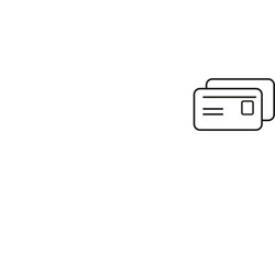 Id card outline icon. linear style sign for mobile concept and web design. Identification card simple line vector icon. Symbol, logo illustration. Pixel perfect vector graphics