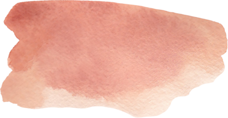 Watercolour paint strokes texture  stroke of paint isolated on transparent background 