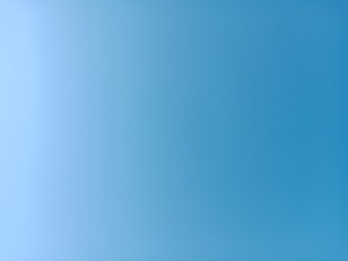 Soft Sky Blue to Deep Blue Gradient Abstract Background. 


