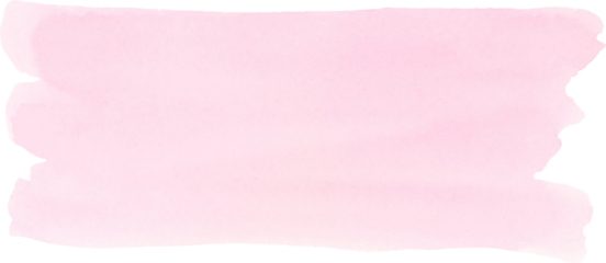 Watercolour paint strokes texture  stroke of paint isolated on transparent background 