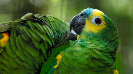  Blue-fronted Amazons