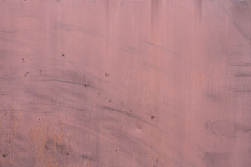 old painted rusty metal wall