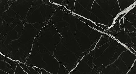 Sophisticated dark marble texture background with delicate white veining