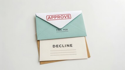 Approval and Decline Envelopes for Decision Making Process