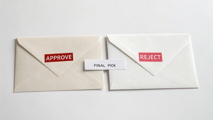 Approve and Reject Envelope Choices for Final Decision Making