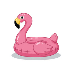 Pink Flamingo Inflatable Pool Float Toy.