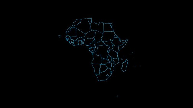 Niger map on transparent background.Location of Niger