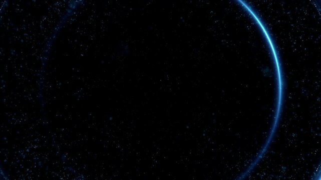 Blue shock wave light effect,Blue technology style shockwave. 4K explosion shockwave effect and diverging waves on transparent background. Glowing shockwave particles. Overlay template.