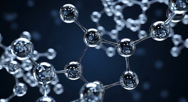 Molecular Structure - A Detailed Look at Chemical Bonds and Atoms.