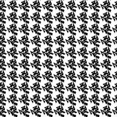 Geometric houndstooth color seamless pattern with pied-de-poule ornament. Monochrome graphic design. Modern minimalist stylish squared background. Vector chequered motif for fabric, textile.