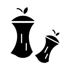 food glyph icon