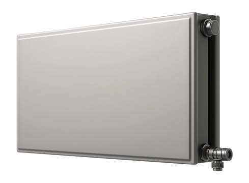 Double panel steel radiator for improved heat output in spacious family rooms.