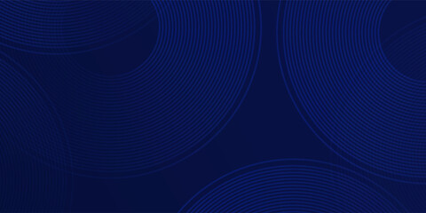 Blue Tech Finance Fintech Background Abstract Cricle Pattern. Abstract Business Tech Science simple modern art design