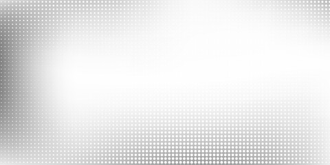 Dotted silver foil mesh background with metal mirror texture. Chrome gradient surface simple