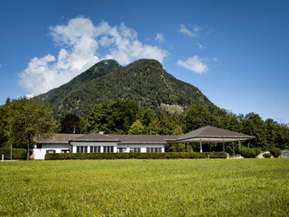 Rural landscape in the Austrian Alps