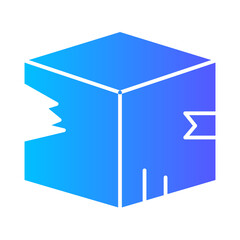 box gradient icon