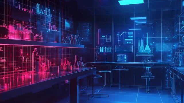 Scientific virtual laboratory exploring data and future technology