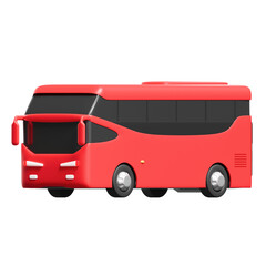 A Bright Red Double Decker Bus With Black Tinted Windows Parked On A Plain Black Background With A Studio Lighting Effect