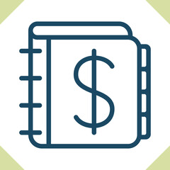 Obraz premium Ledger Icon