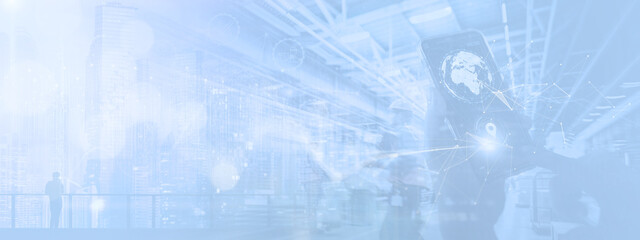 Smart City and Global Network Technology Background