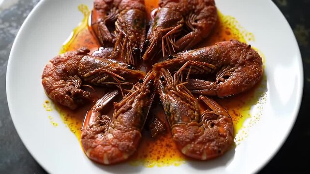 Goan prawn balch o from India