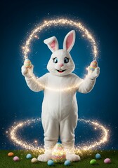 Easter Bunny Magic - A Festive Celebration of Spring and Joy.
