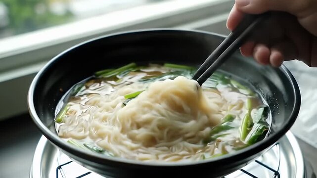 Kuaichap teochew rice noodles from Thailand