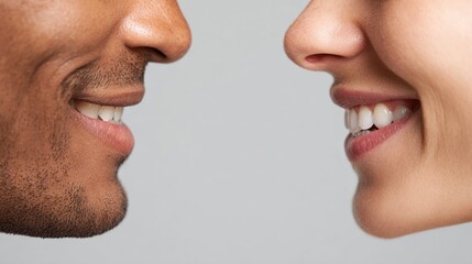 Obraz premium Express yourself with straightforward words and active listening, creating an open space for others and minimizing confusion in daily interactions. 