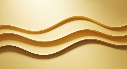 Obraz premium Gold Wave Abstract Background