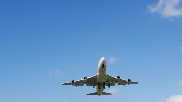 Airplane Taking Off and Landing 4k video