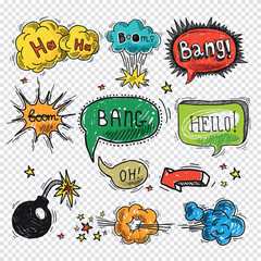 set of colorful discount labels