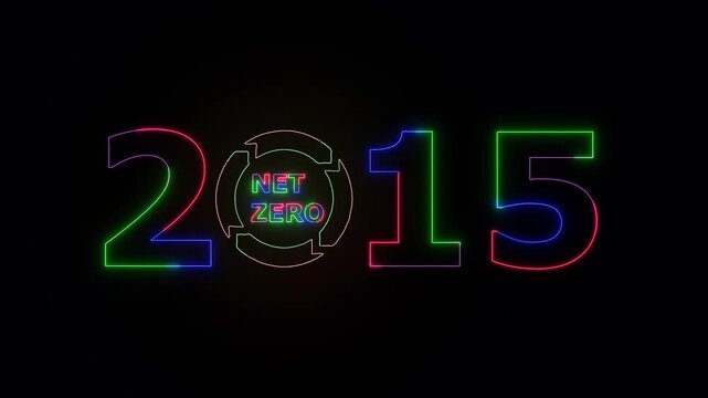 201 neon line text. Abstract 2015 neon text animation ,Four color neon Glowing neon number text background Mk video animated .Happy new year 2015 greetings new year ... See More