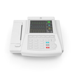 ECG machine for cardiac monitoring in hospitals