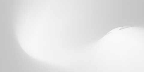 Silver foil background with metal mirror texture. Chrome gradient surface with light gloss simple abstract