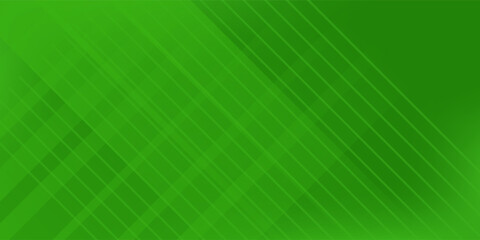 Abstract green sporty background template vector with shiny lines and lights. Green background with strong pattern design