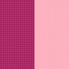 Minimalist grid pattern background in magenta and pink tones. Seamless geometric square design ideal for modern, digital, or abstract visual projects.
