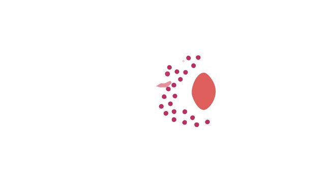 Illustrated artery cross-section with plaque buildup and thrombosis risk