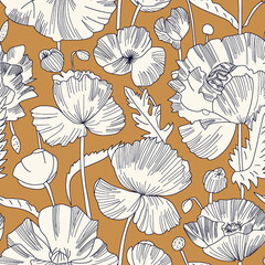 flower texture pattern mix leaves