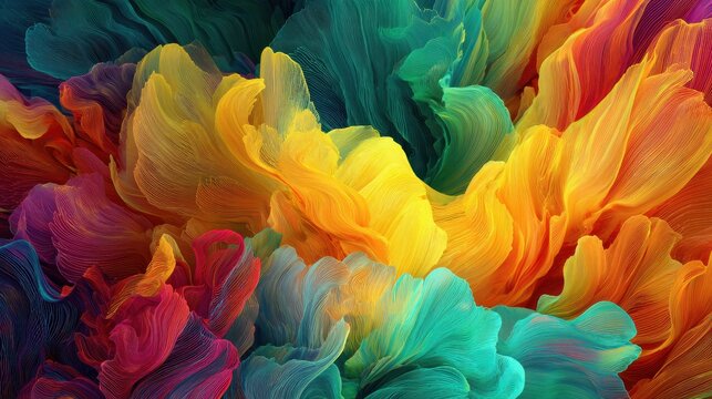 Mac OS Abstract Colorful Background Design for Wallpaper