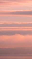 Fototapeta premium Skyline at Sunset - A Canvas of Colors.