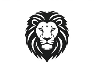 Fototapeta premium Bold lion head graphic