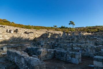 Archaeological Site of Kamiros - Hellenistic Houses