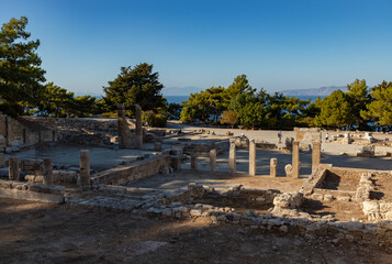 Archaeological Site of Kamiros - Doric Stoa