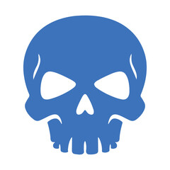 human skull vector illustration