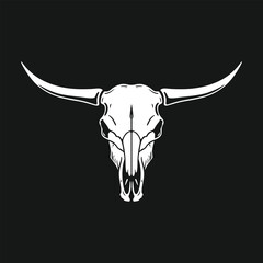 skull of a bull